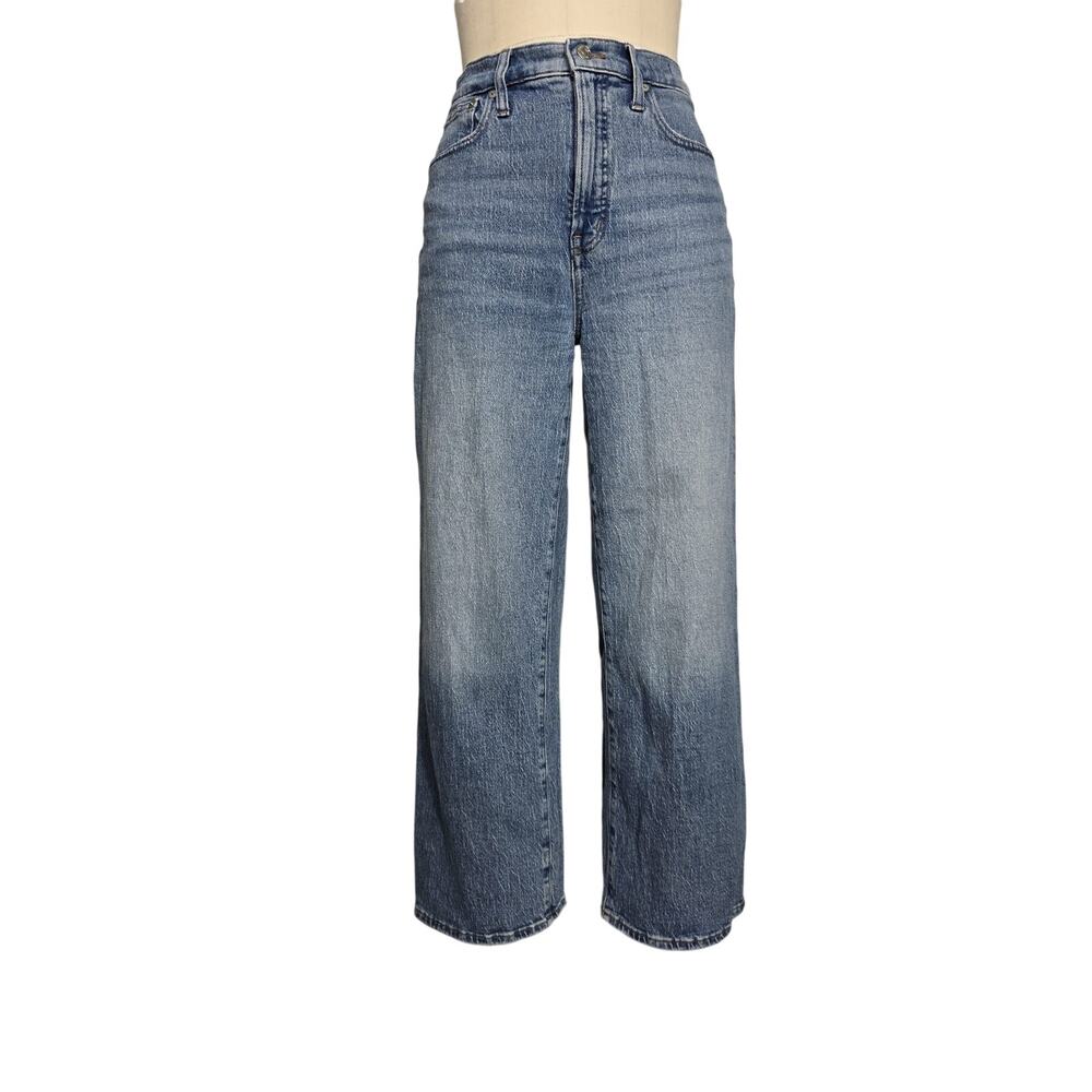Madewell 'The Perfect Vintage' Wide Leg Denim Jean Size 28 - Picture 2 of 4